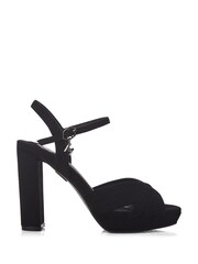 Moda In Pelle Supernova Gold Platform Heel Sandals - Image 1 of 4