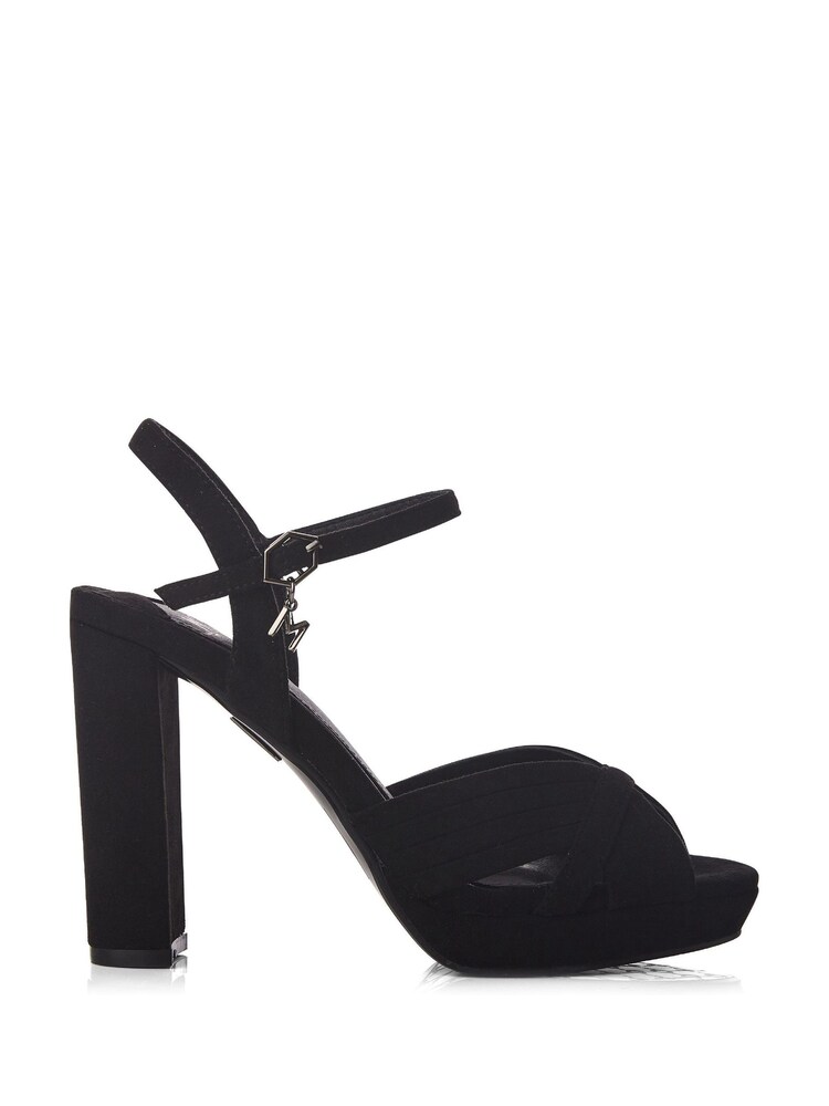 Moda In Pelle Supernova Gold Platform Heel Sandals - Image 1 of 4