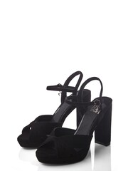 Moda In Pelle Supernova Gold Platform Heel Sandals - Image 2 of 4