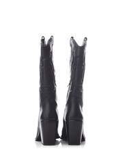 Moda in Pelle Leahannie Pointed Toe High Western Boots - Image 3 of 4