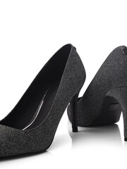 Moda in Pelle Kayleh Lower Heel Pointed Court Shoes - Image 4 of 4