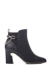 Moda in Pelle Klarisa Swoosh Heel Smart Ankle Boots - Image 1 of 4