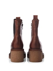 Moda in Pelle Audyn Crepe Wedge Chelsea Ankle Boots - Image 3 of 4