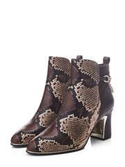 Moda in Pelle Klarisa Swoosh Heel Smart Ankle Boots - Image 2 of 4