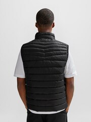 BOSS Black Lightweight Padded Gilet With Water-Repellent Finish - Image 2 of 6