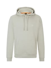 BOSS Natural Logo Patch Terry Hoodie - Image 5 of 5