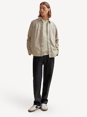 BOSS Cream Kanovano Box Logo Cashmere Blend Jumper - Image 4 of 5