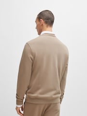 BOSS Brown Relaxed Fit 100% Cotton Sweatshirt - Image 2 of 5