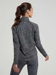 Mountain Warehouse Black Bend & Stretch Womens Full-Zip Midlayer Fleece - Image 2 of 5