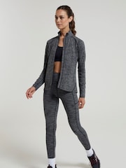 Mountain Warehouse Black Bend & Stretch Womens Full-Zip Midlayer Fleece - Image 3 of 5