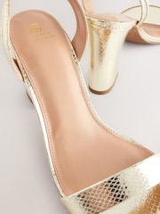 Gold Standard/Wide Fit Block Heel Sandals - Image 13 of 14