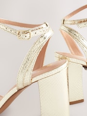 Gold Standard/Wide Fit Block Heel Sandals - Image 14 of 14