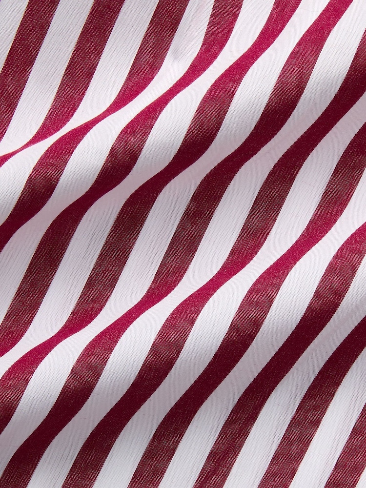Polo Ralph Lauren Boy Striped 100% Cotton Poplin White Shirt - Image 3 of 3 Polo Ralph Lauren Boy Striped 100% Cotton Poplin White Shirt - Image 3 of 3