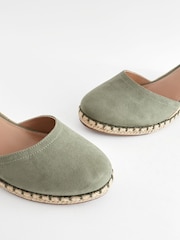 Green Standard/Wide Fit Forever Comfort® Closed Toe Wedges - Image 6 of 9