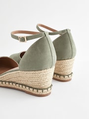 Green Standard/Wide Fit Forever Comfort® Closed Toe Wedges - Image 7 of 9