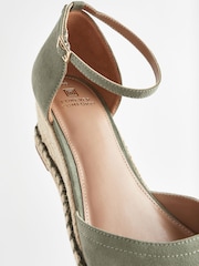 Green Standard/Wide Fit Forever Comfort® Closed Toe Wedges - Image 9 of 9