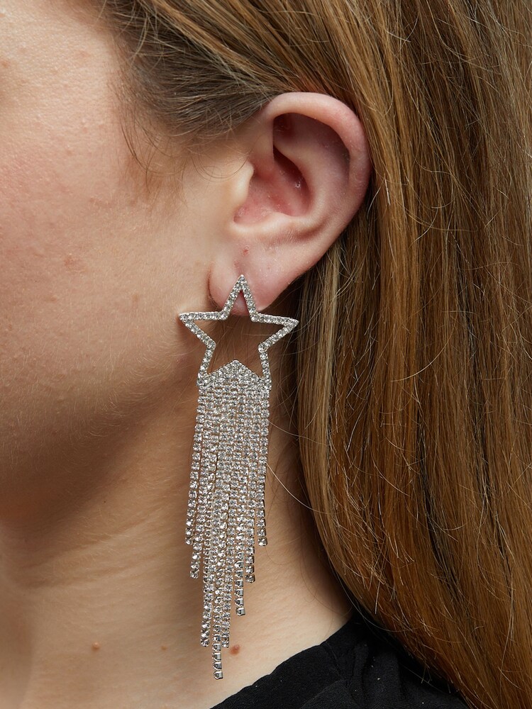 Lipsy Jewellery Ohrhänger mit Strass und Sternendesign - Bild 2 von 2