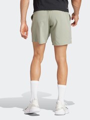 adidas Grey Club Tennis Stretch Woven Shorts - Image 2 of 5