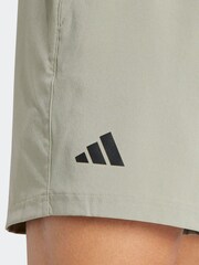adidas Grey Club Tennis Stretch Woven Shorts - Image 4 of 5