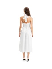 Bardot White Kylen Poplin Midi Dress - Image 2 of 6