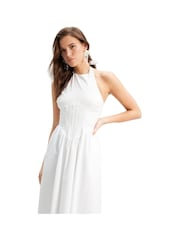 Bardot White Kylen Poplin Midi Dress - Image 4 of 6