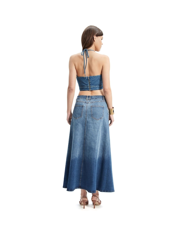 Bardot Blue Cynthia Mid Maxi Skirt - Image 2 of 6