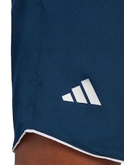 adidas Blue/Navy Club Tennis Shorts - Image 3 of 6