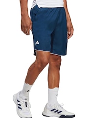 adidas Blue/Navy Club Tennis Shorts - Image 4 of 6