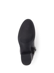 Pavers Buckle Detail Black Ankle Boots - Slika 5 iz 5