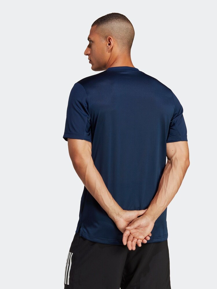 adidas Dark Blue Club Tennis T-Shirt - Image 2 of 6