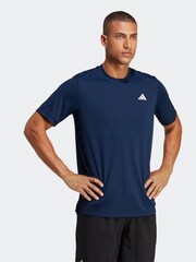 adidas Dark Blue Club Tennis T-Shirt - Image 3 of 6
