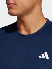 adidas Dark Blue Club Tennis T-Shirt - Image 4 of 6