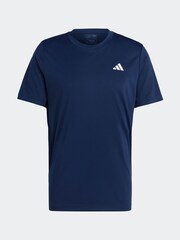 adidas Dark Blue Club Tennis T-Shirt - Image 6 of 6