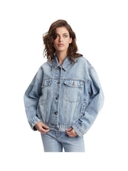 Bardot Blue Relaxed Denim Jacket - Image 3 of 6