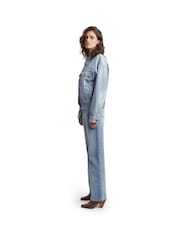 Bardot Blue Relaxed Denim Jacket - Image 4 of 6