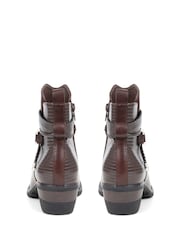 Pavers Brown Pavers Casual Heeled Ankle Black Boots - Image 3 of 5
