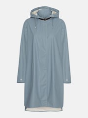 Ilse Jacobsen Loose Fit Waterproof A Shape Raincoat - Image 4 of 4