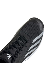 adidas Black/Grey Courtflash Speed Tennis Trainers - Image 7 of 7