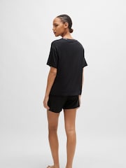 HUGO Stretch-Jersey-Pyjama mit kontrastierenden Logodetails - Bild 2 von 6