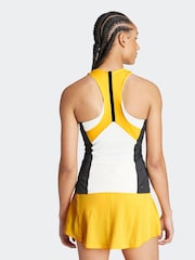 adidas Black/White Tennis Pro Tank - Image 2 of 8
