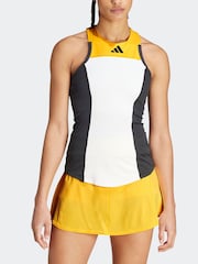 adidas Black/White Tennis Pro Tank - Image 5 of 8