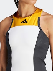adidas Black/White Tennis Pro Tank - Image 6 of 8