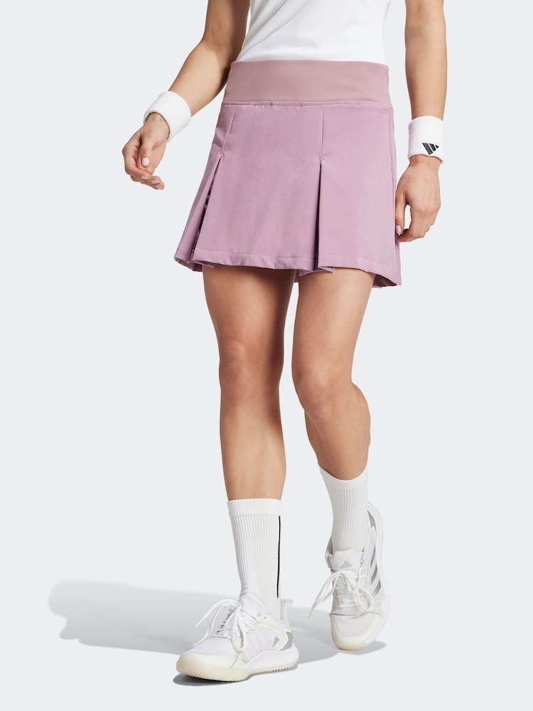 adidas Pink Tennis Club Pleated Skirt - Image 1 of 6