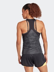 adidas Black Tennis Club Graphic Tank - Image 3 of 6