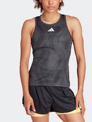 adidas Black Tennis Club Graphic Tank - Image 4 of 6