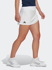 adidas White Tennis Club Skirt - Image 3 of 6