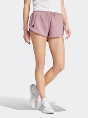 adidas Purple Adult Sport Club Tennis Shorts - Image 1 of 7