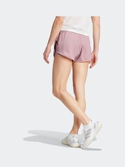 adidas Purple Adult Sport Club Tennis Shorts - Image 2 of 7
