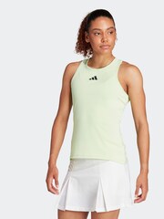 adidas Lime Green Club Tank Top - Image 1 of 6
