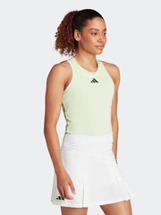 adidas Lime Green Club Tank Top - Image 2 of 6